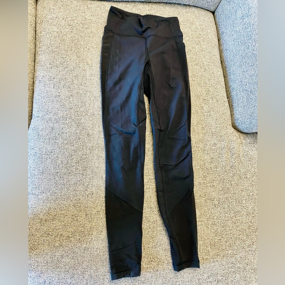 Lululemon wunder under mesh leggings